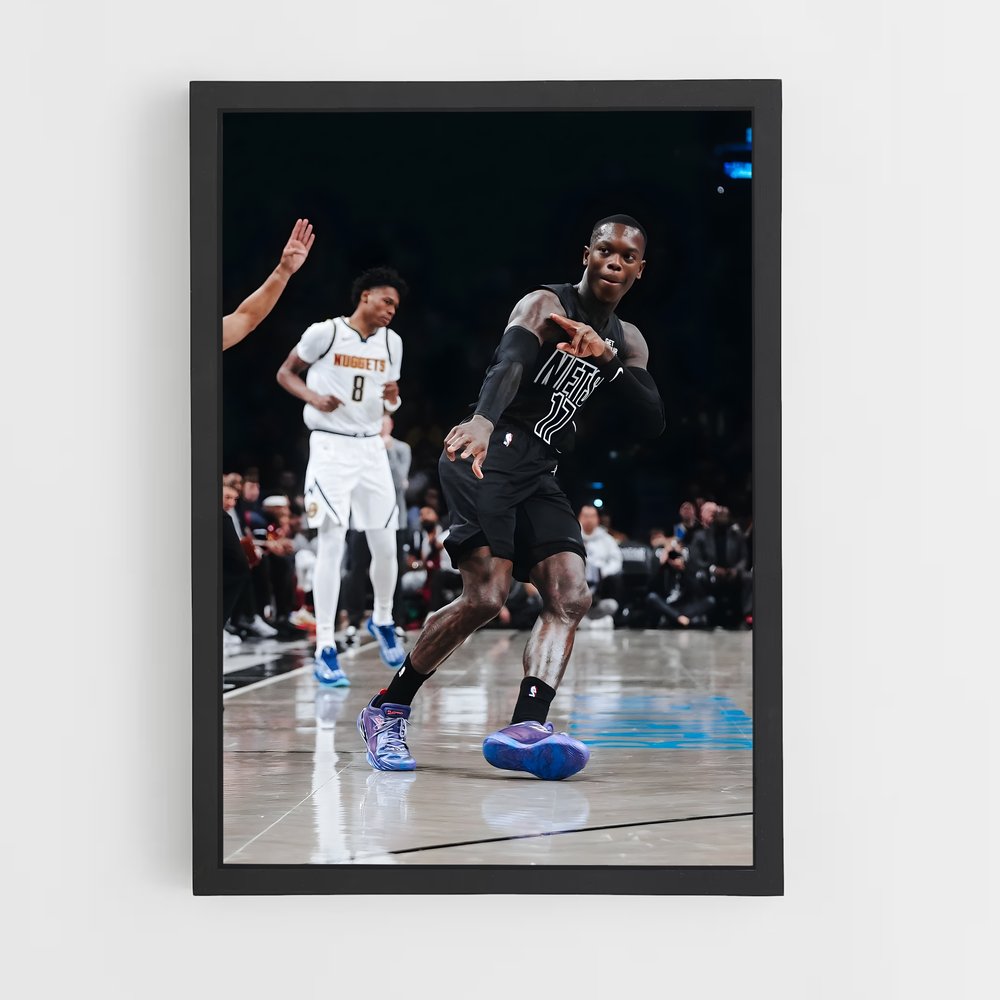 Poster L'Élan de Dennis – affiche Basketball (vue 2)